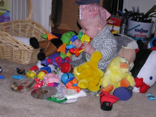 This toy is good for chewing on.