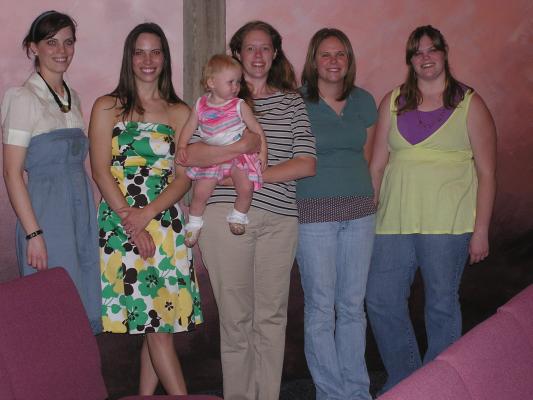 Erin, Lindsay, Sarah, Katie Mandee, Lacey