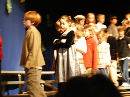 Andrea's school program.