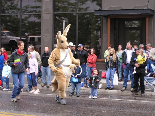 The safety kangaroo.