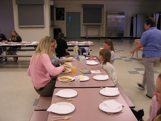 Easter Breakfast at GVCC.