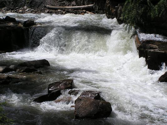 These are the South Fork Cascades.