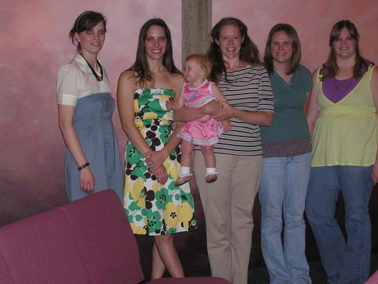 Erin, Lindsay, Sarah, Katie Mandee, Lacey