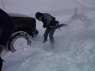 Barry digs us out