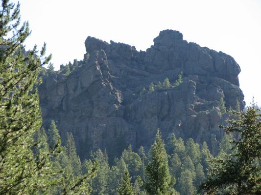 A   rock