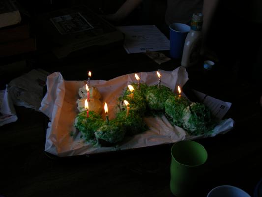 David's birthday cake