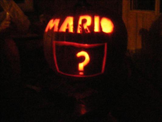 Mario pumkin