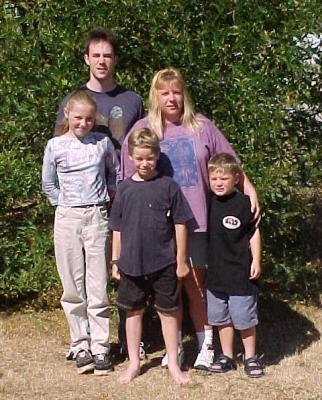 Robert's family in Australia
