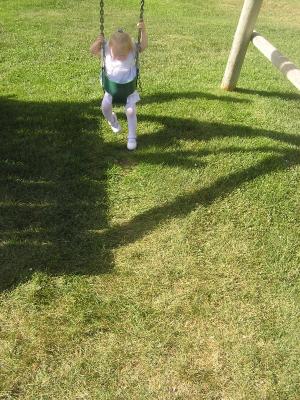Sarah swinging