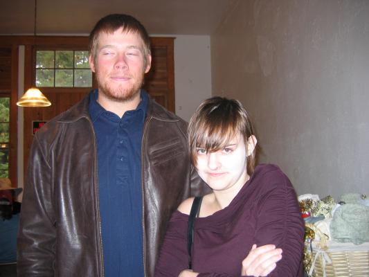 Linda's youngest son and his girl friend