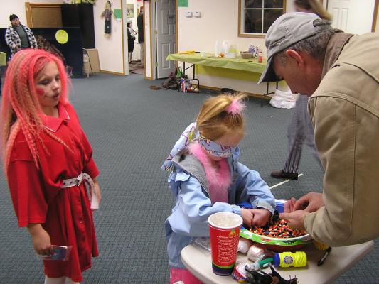 GVCC Fall Party - Find the pennies in the candy corns.