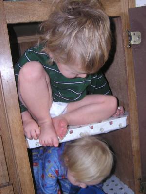 Kids don't ta ke up much space