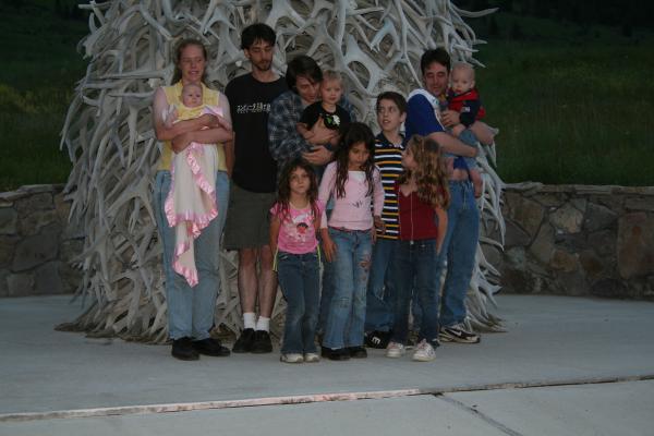(Back Row) Katie,Sarah, Mike, David, Noah, Michael, Robert, Steven.
(Second Row) Andrea, Malia, Nicole.