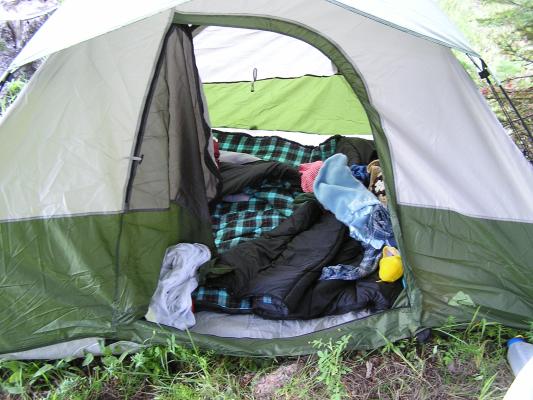 It's a tent.