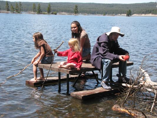 Mighty Voyage across Yellowstone Lake.