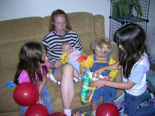 Time to open presents.
