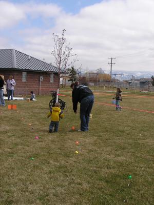 GVCC Easter egg hunt.