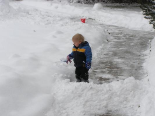 I'll get this snow.