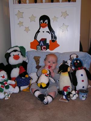 We love penguins; especially Tux!
