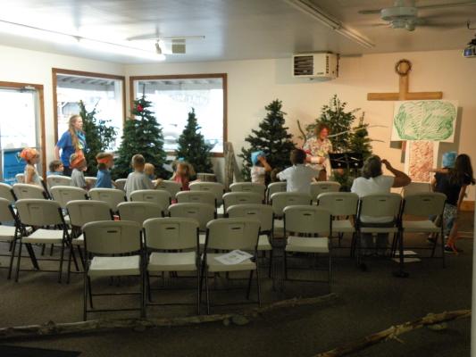 Gallatin Valley Christian Church Wildwood Forest Vacation Bible School.