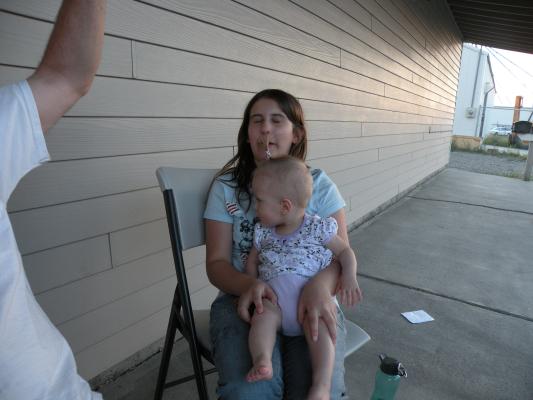 Jenna and Rhoby.
