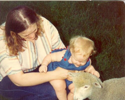 Mary & Katie and Baby Baa