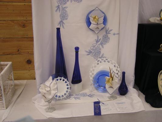 I thought my Mom would like this table setting.
