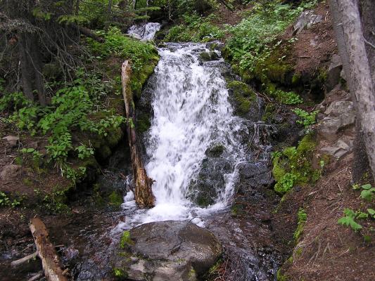 These small falls are just above Palisade falls.