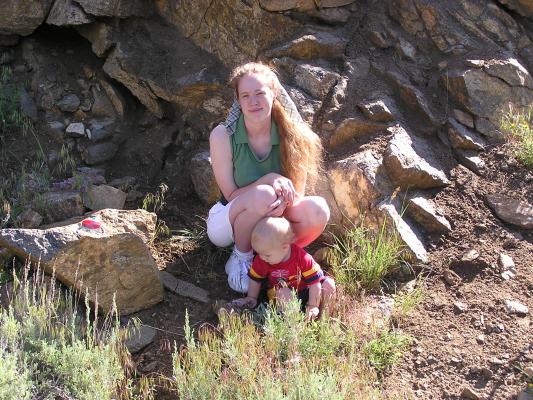Time to play with the rocks.