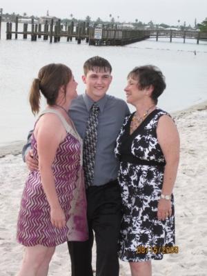 Cindy Zack wedding Teri (nanny) park beach 2009