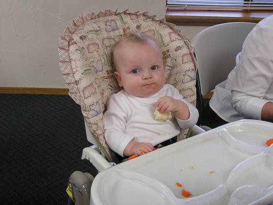 Nicholas at the GVCC Thanksgiving dinner.