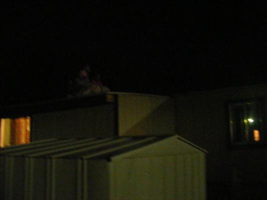 Everyone on my roof.