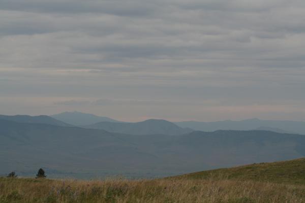 The Mission Valley from the Bison Range.