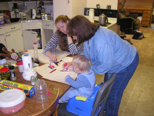 Everyone likes to color with markers.