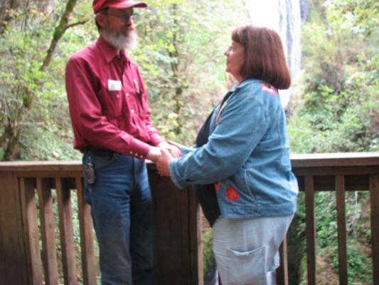 Bea and Robert in Oregon.