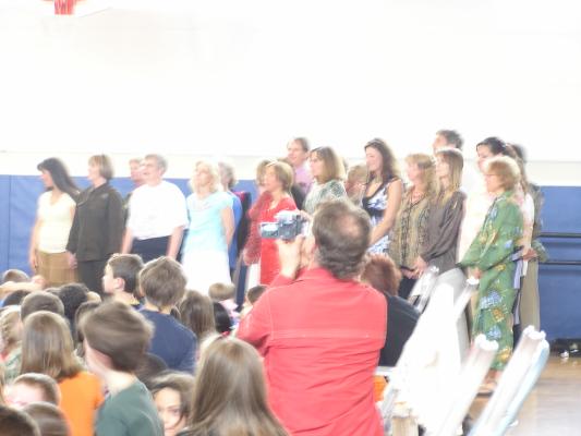 teachers singing .