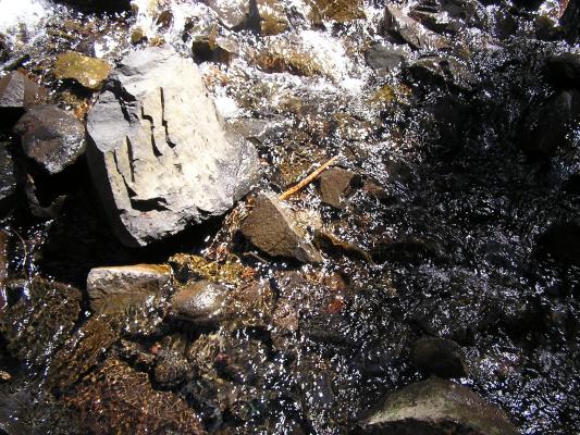 Rocks at Palisade falls