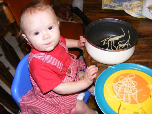 Eating Noodles Joshua 