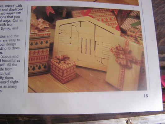 Nativity puzzle.