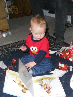 Joshua's first birthday. 