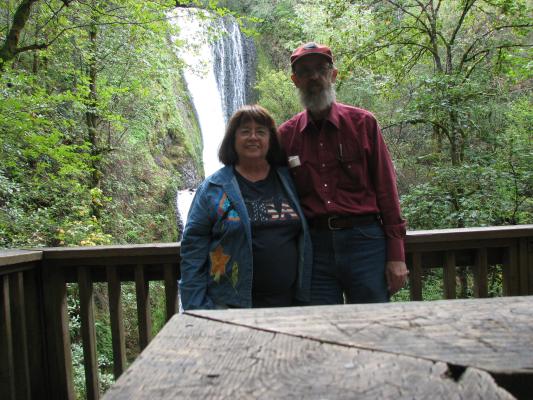 Bea and Robert in Oregon.