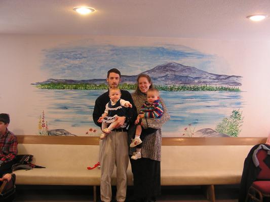 David, Katie, Sarah and Noah.