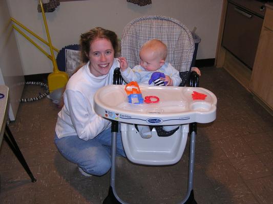 We love our new high chair