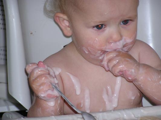 No, I'm not messy, am I?