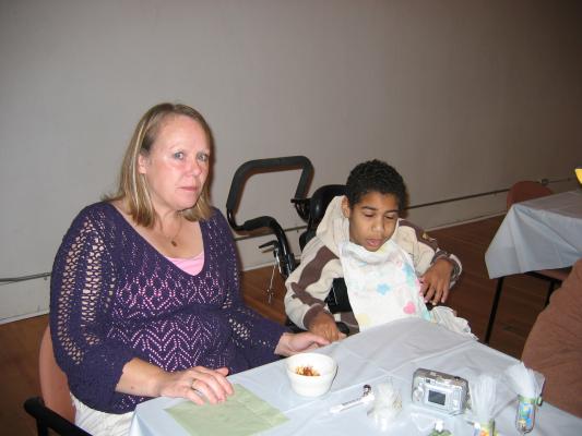 Kerry Lynn (Bea's Cousin, Carol's daughter) and her adopted son, Josh