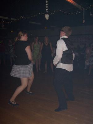 Lacey and Joe dancing