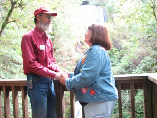 Bea and Robert in Oregon.