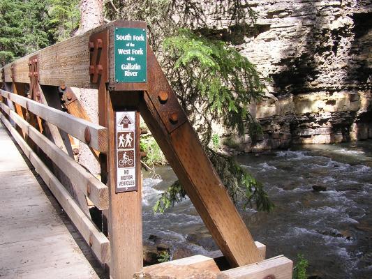 South Fork of the West Fork of the Gallatin River.