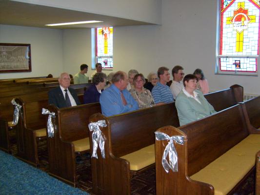 Guests at the church