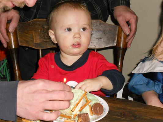Joshua's birthday cake. 